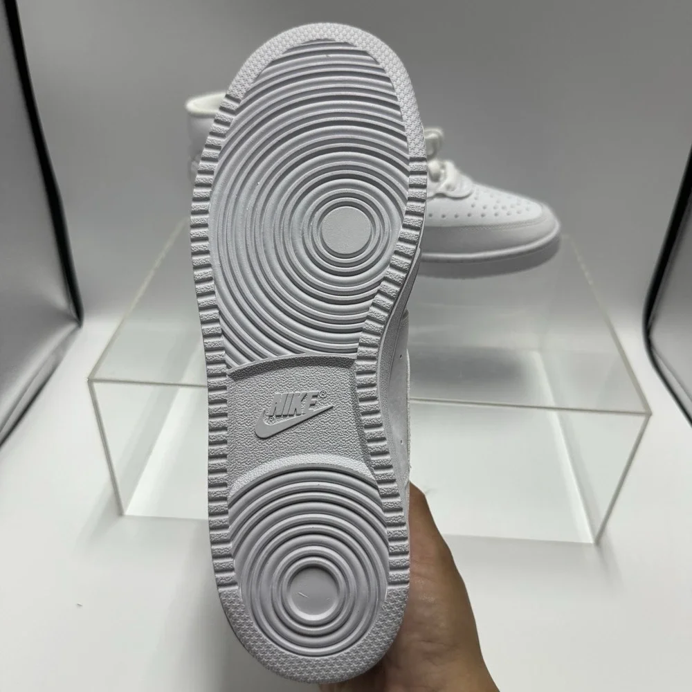 Brand New Nike Court Vision Mid White Shoes Sneakers CD5436-100 Women's Size 10